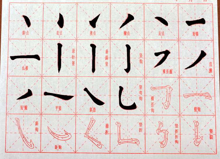 新手如何练毛笔字的方法