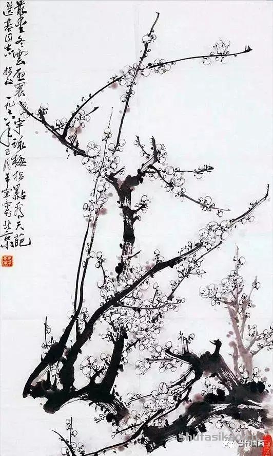 于希宁梅花作品欣赏图片